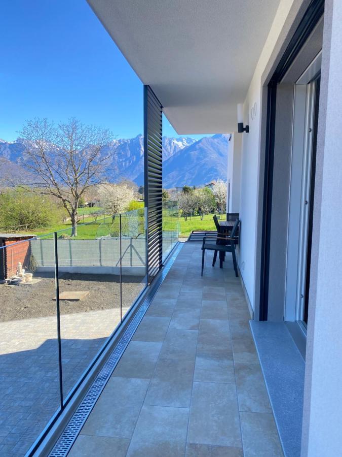 Ferienwohnung Il Giardino Dei Ciliegi Colico Exterior foto