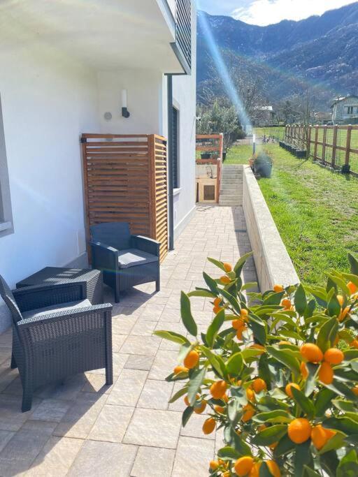 Ferienwohnung Il Giardino Dei Ciliegi Colico Exterior foto